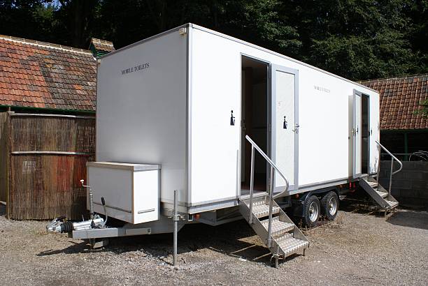 Portable Restroom Setup and Delivery